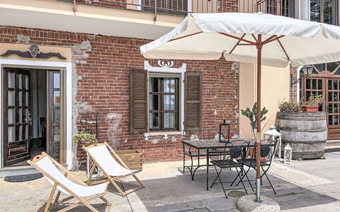 Asti 50: Mobilia, Mobili Da Esterno, Sedia, Porta, Tavolo Esterno, Ombrello, Brick, Shade, Ferro, Vaso Di Fiori