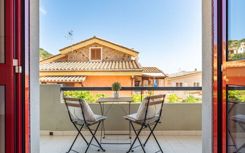 Appartamento Sala: Mare, Costa, Spiaggia, Oceano, Shade, Balcone, Plank, Mobili Da Esterno