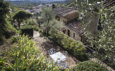 Il Canto Del Maggio: Vegetazione, Arbusto, Casa, Zona Residenziale, Paesaggio, Area Rurale, Tetto, Primavera, Giardino