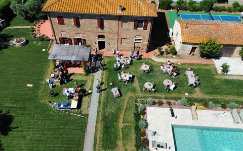 Villa Leone Reale - with a Private Pickleball Cour: Estate, Prato, Piscina, Cortile, Hacienda, Villa