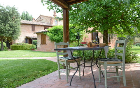 Oasi Della Pergola: Mobilia, Mobili Da Esterno, Tavolo, Sedia, Tavolo Esterno, Giardino, Backyard, Cucina & Sala Da Pranzo Tavolo, Shade, Struttura Esterna