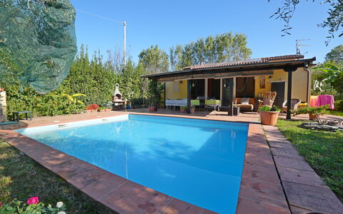 La Sevillana: Piscina, Ricorrere, Eco Hotel, Tempo Libero, Shade, Hacienda, Giochi D'Acqua, Backyard, Villa, Estate