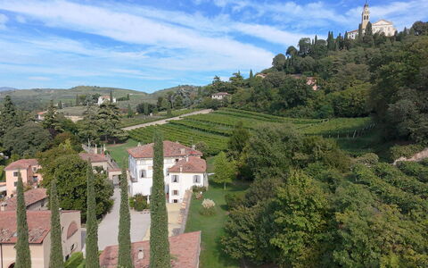 Calicantus, Verona, Pool, Wifi: Highland, Collina, Paesaggio, Hill Station, Area Rurale, Piantagione, Villaggio, Estate, Visione Globale, Valle