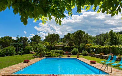 Villa Incanto: Blu, Piscina, Ricorrere, Giardino, Shade, Eco Hotel, Tempo Libero, Landscaping, Giochi D'Acqua, Backyard