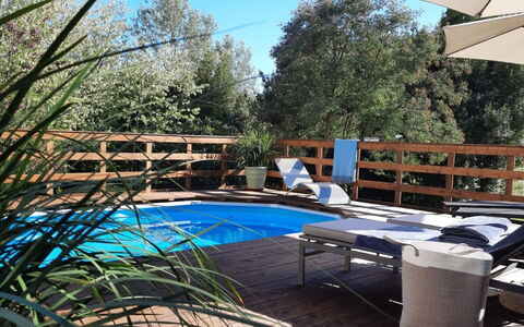 Podere la Botte, Pool, Lari: Piscina, Legna, Mobili Da Esterno, Mobilia, Ricorrere, Shade, Lettino, Sedia, Eco Hotel, Tempo Libero