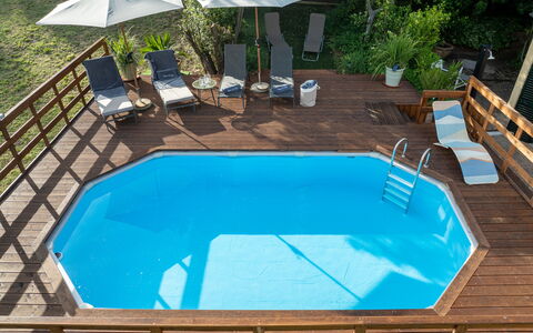 Podere la Botte, Pool, Lari: Piscina, Materiale Composito, Mobili Da Esterno, Tempo Libero, Eco Hotel, Color Legno, Shade, Latifoglie, Ricorrere, Design