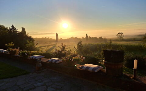 Casa Mia: Crepuscolo, Sole, Tramonto, Alba, Sera, Paesaggio, Afterglow, Luce Del Sole, Mattina