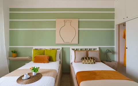 Apulia Retreat: Mobilia, Interior Design, Letto, Camera Da Letto, Parete, Pavimentazione, Pavimento, Soffitto, Legna, Camera