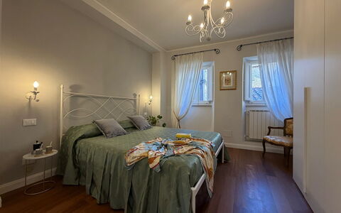 Casa Amandoli: Interior Design, Mobilia, Letto, Camera Da Letto, Pavimentazione, Pavimento, Camera, Soffitto, Legna, Lenzuolo