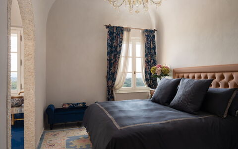 Villa Elisa: Mobilia, Interior Design, Camera Da Letto, Pavimentazione, Pavimento, Tessile, Casa, Letto, Camera, Biancheria