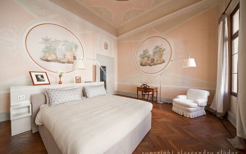 Jasmine Villa: Interior Design, Mobilia, Parete, Camera Da Letto, Soffitto, Letto, Pavimento, Pavimentazione, Tessile, Camera