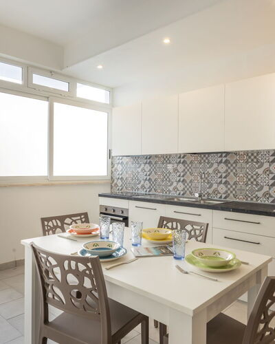 Appartamento Monomare, Gallipoli: Pavimentazione, Interior Design, Pavimento, Mobilia, Cucina, Controsoffitto, Apparecchio Major, Soffitto, Appartamento, Camera