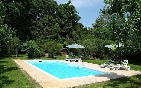 Villa Castellani: Piscina, Giardino, Ricorrere, Shade, Backyard, Landscaping, Prato, Tempo Libero, Eco Hotel