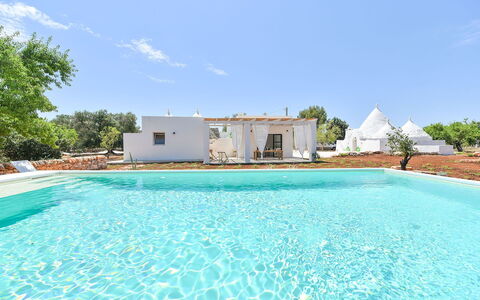 Trulli Fontana: Shade, Cupola, Piscina, Cupola