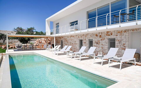 Villa Panita: Piscina, Mobili Da Esterno, Ricorrere, Estate, Villa, Lettino, Sedia, Hotel, Resort Citta '