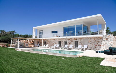 Villa Panita: Casa, Estate, Porta, Piscina, Villa, Agriturismo, Shade, Dimora, Landscaping, Ricorrere