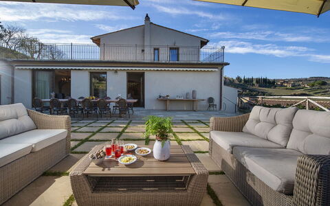 Villa Serena: Mobilia, Sedia, Mobili Da Esterno, Balcone, Deck, Cucina & Sala Da Pranzo Tavolo, Tavolo Esterno, Terrazza, Ricorrere, Eco Hotel