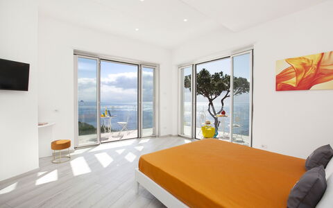 Villa del Cantone: Mobilia, Interior Design, Camera Da Letto, Letto, Pavimento, Appartamento, Pavimentazione, Casa, Bedding, Lenzuolo