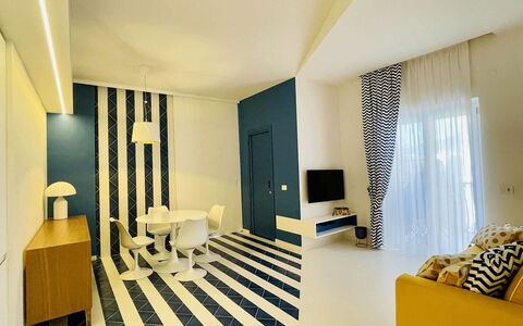 Nole 1: Interior Design, Pavimentazione, Pavimento, Soffitto, Mobilia, Camera, Appartamento, Soggiorno, Sedia, Dipingere
