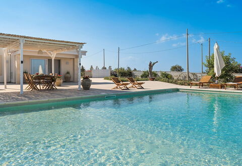 Villa Camporeale: Piscina, Ricorrere, Estate, Shade, Villa, Eco Hotel, Hacienda, Hotel, Mobili Da Esterno