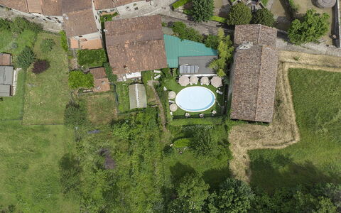 Villa Senio: Piscina, Lotto, Giardino, Backyard, Estate, Landscaping, Tempo Libero, Villetta, Cortile