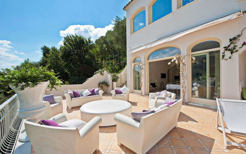 Villa Moresca: Mobilia, Casa, Estate, Ricorrere, Sedia, Balcone, Dimora, Hacienda, Villa, Mobili Da Esterno