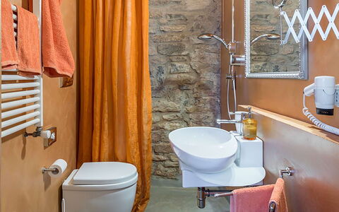Villa Bastiano: Idraulico Fixture, Toilet Seat, Pavimentazione, Bagno, Pavimento, Gabinetto, Interior Design, Lavello, Idraulico, Rubinetto