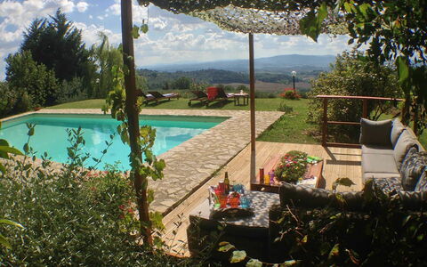 Villa Novellina: Piscina, Mobili Da Esterno, Tempo Libero, Giardino, Shade, Ricorrere, Eco Hotel, Backyard, Landscaping, Vaso Di Fiori