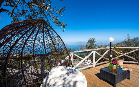 Villa Pandora: Mobili Da Esterno, Tavolo Esterno, Sedia, Deck, Ricorrere, Eco Hotel, Cresta, Balcone, Inverno, Ombrello