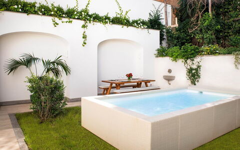 Jacaranda House: Vasca Da Bagno, Piscina, Materiale Composito, Tempo Libero, Vaso Di Fiori, Giardino, Pianta Della Casa, Design, Backyard