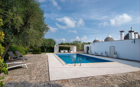 Trulli Maria: Landscaping, Giardino, Estate, Hacienda, Cortile