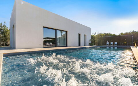 Villa la Isla: Blu, Acqua, Piscina, Materiale Composito, Riflessione, Reflecting Pool, Giochi D'Acqua, Ricorrere, Hotel, Villa