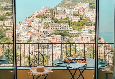San Sebastiano: Balcone, Sedia, Eco Hotel, Pianta Della Casa, Shade, Vaso Di Fiori, Mobili Da Esterno, Cucina & Sala Da Pranzo Tavolo, Tavolo Esterno, Ricorrere