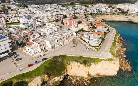 Azzurra: Zona Residenziale, Costa, Costiera E Morfologie Oceanic, Mare, Fotografia Aerea, Sobborgo, Oceano, Riva, Visione Globale, Appartamento