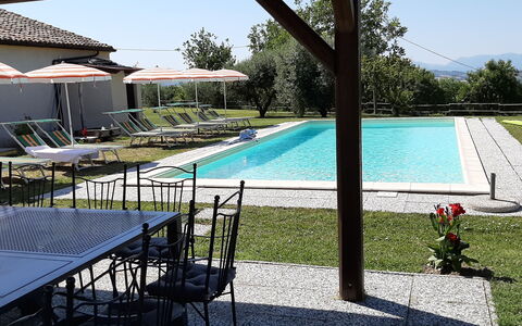 Villa Felice, Private Pool and Hills: Piscina, Mobili Da Esterno, Mobilia, Ricorrere, Sedia, Terme, Eco Hotel, Hacienda, Estate, Lettino
