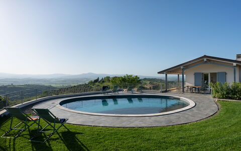 Villa Ombrone: Piscina, Mobili Da Esterno, Tempo Libero, Ricorrere, Shade, Eco Hotel, Estate, Landscaping, Cortile, Villa