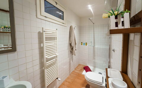 Le Loggine del Pignatello Apartment, Siena City: Pavimentazione, Pavimento, Interior Design, Idraulico Fixture, Toilet Seat, Bagno, Gabinetto, Camera, Idraulico, Rubinetto