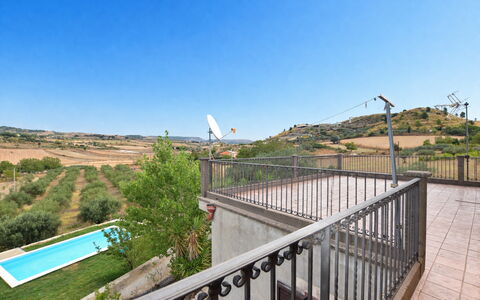 Villa Margi: Piscina, Estate, Villa, Hacienda, Balcone, Backyard