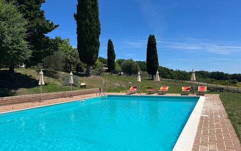 Casa Stella Serena, Podere le Scopaie, Pool: Piscina, Estate, Mobili Da Esterno, Giardino, Hacienda, Landscaping, Villa, Resort Citta ', Eco Hotel