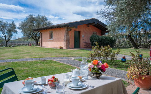 Preseglie Lake Garda: Villetta, Estate, Giardino, Prato, Agriturismo, Cortile, Landscaping, Hacienda, Parco, Edifici Giardino