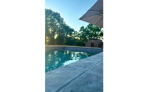 Gli Ulivi: Blu, Piscina, Materiale Composito, Shade, Ombrello, Mobili Da Esterno, Ombra, Giochi D'Acqua