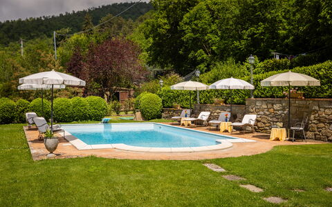 Casa Ivan: Piscina, Ricorrere, Terme, Giardino, Eco Hotel, Lettino, Mobili Da Esterno, Landscaping, Hacienda, Backyard
