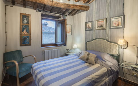 La Casa del Grillo Parlante: Parete, Camera Da Letto, Mobilia, Letto, Casa, Biancheria, Bedding, Lenzuolo, Telaio Del Letto, Cornice