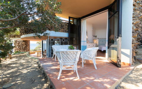Villa Boi: Sedia, Shade, Balcone, Ricorrere, Cucina & Sala Da Pranzo Tavolo, Eco Hotel