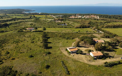 Villa Vignola: Paesaggio, Plain, Area Rurale, Lotto, Visione Globale, Insediamento Umano, Fotografia Aerea, Villaggio, Villetta, Prato