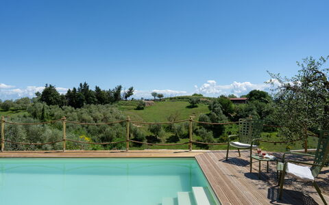 Villa i Fiori: Piscina, Eco Hotel, Ricorrere, Shade, Landscaping, Mobili Da Esterno, Balcone, Backyard, Villa, Hacienda