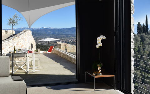 Villetta Farfallina: Sedia, Shade, Balcone