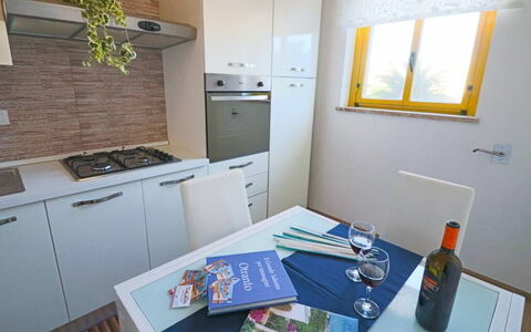 Casa Aurora a Otranto: Color Legno, Pianta Della Casa, Cucina, Pavimento In Legno