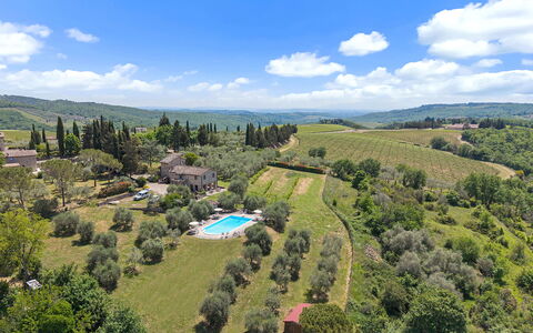 San Sano Retreat, Chianti Vineyard Views & Diving: Estate, Cibo, Landscaping, Hacienda, Eco Hotel, Piantagione, Villa, Agriturismo, Visione Globale