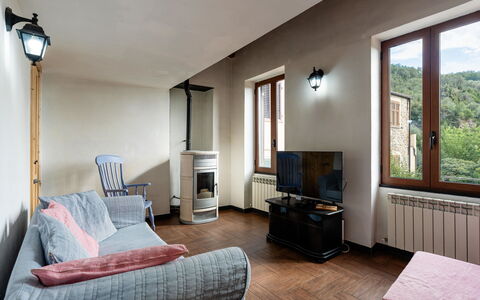 Ca Dell'Andre: Mobilia, Interior Design, Parete, Pavimentazione, Legna, Camera, Pavimento, Soffitto, Illuminazione, Soggiorno